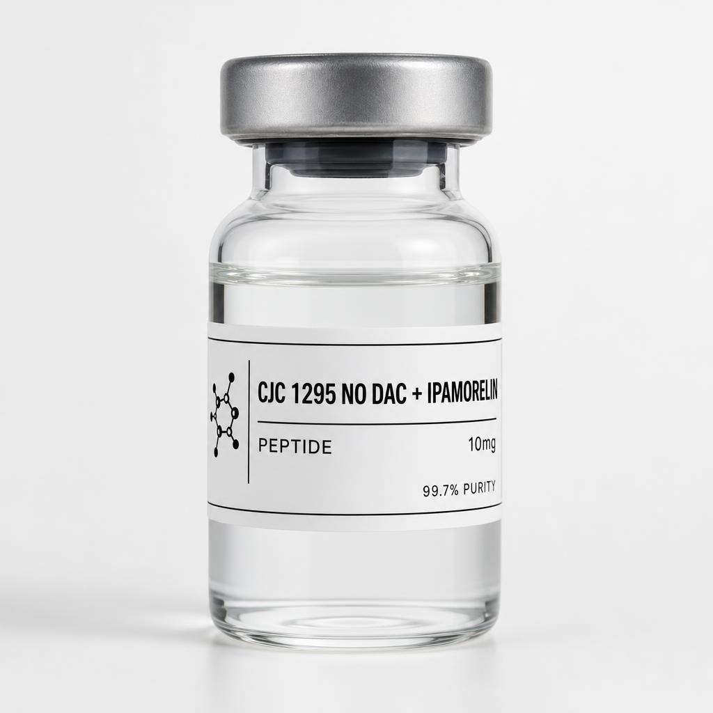 CJC-1295 no DAC + Ipamorelin research vial